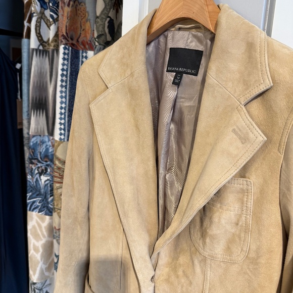 Banana Republic Suede Jacket - Picture 1 of 4